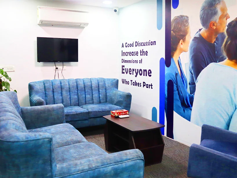 rehab waiting lounge